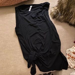 Fabletics asymmetrical tie top XS